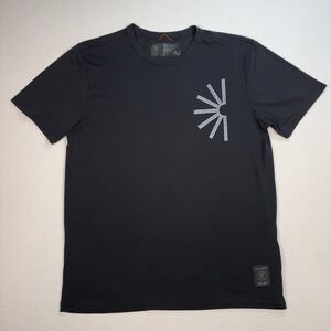 Roark Mathis Chaos Run Amok T-Shirt Men's L Black Drirelease Freedom Message